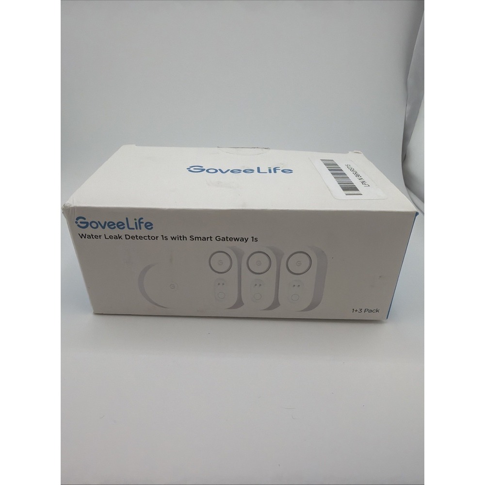 GoveeLife Smart Water Leak Detector 1s 1+3 Pack